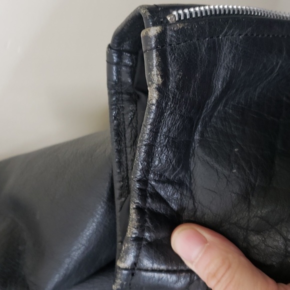 WILSONS LEATHER HEAVY WEIGHT MOTORCYCLE BLACK JACKET BIKER MEN SIZE XXL - Picture 10 of 10